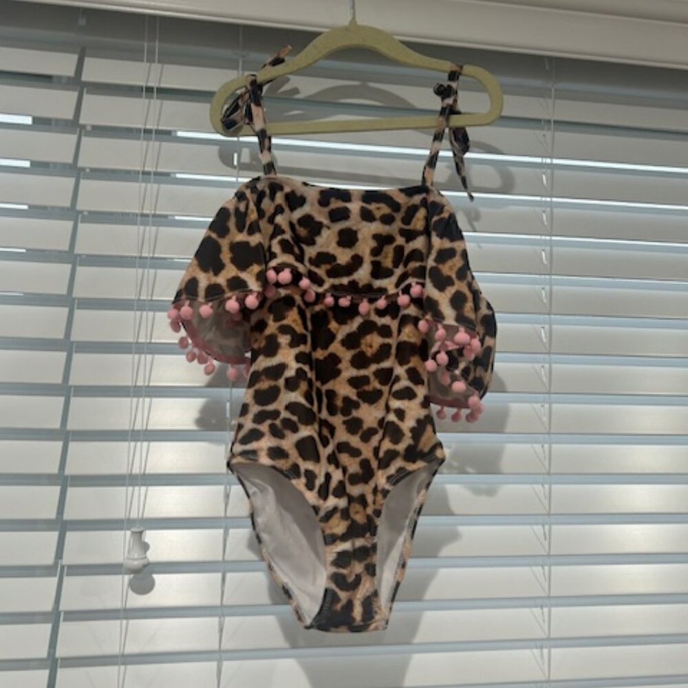 NWT Mia Belle Girls Bathingsuit. Size 6/6x